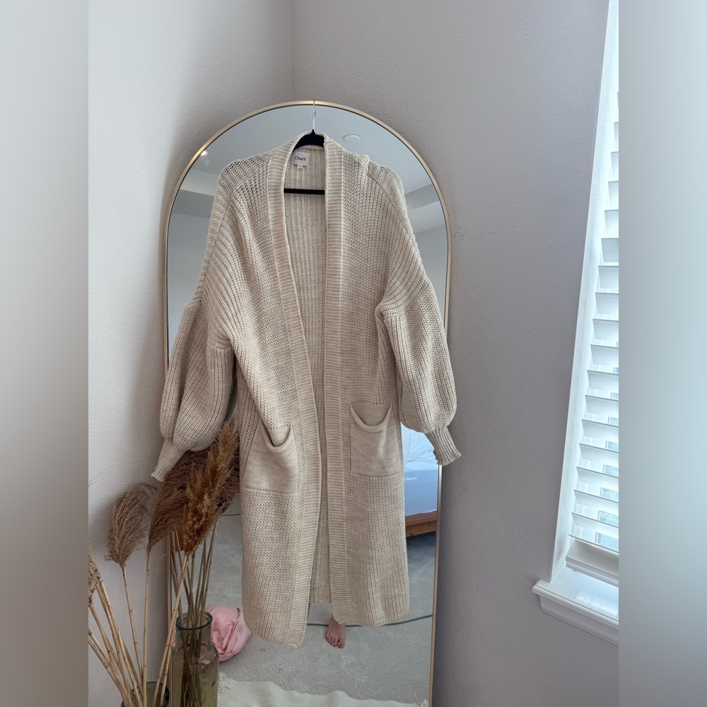 Charli London sweater cardigan OS